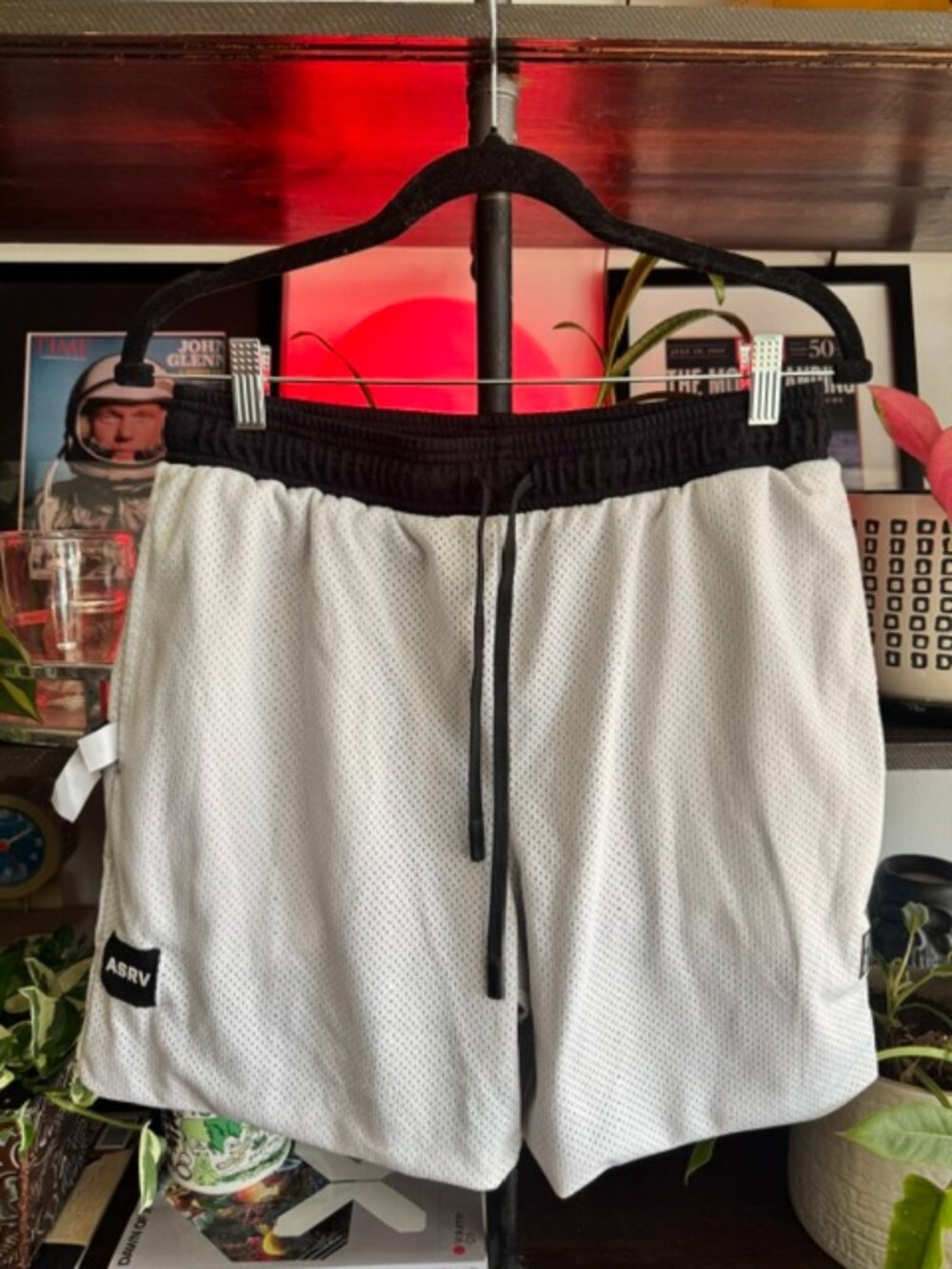ASRV SilverPlus™ Mesh Reversible Short DSG-0795, Mens Large